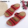 Women Sandals Breathable Mesh Summer Shoes For Women Low Heels Sandalias  Beach Slippers Sandals