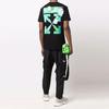OFF WHITE Футболка с принтом Tornado Arrow Slim Fit OMAA027F21JER0101084