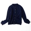Wool Knitted Cardigan Jacket Polo Neck Bottoming Shirt Autumn And Winter Knitted Sweater Lapel Wool Cardigan