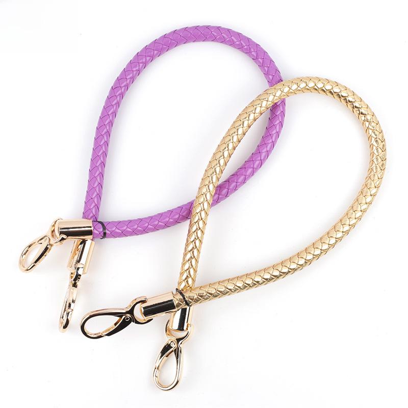 60 см черная плетеная сумка из искусственной кожи с ручкой на плечо