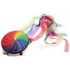 Percussion Tambourine Ribbon Single Row Tambourine KTV Party Handheld Drum  Musical Instruments