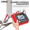 New Portable ANENG MH12 Digital Megohmmeter Meters  Insulation Earth Resistance Meters Tester Cable High Voltage Voltmeter Meter for Electrical Repair
