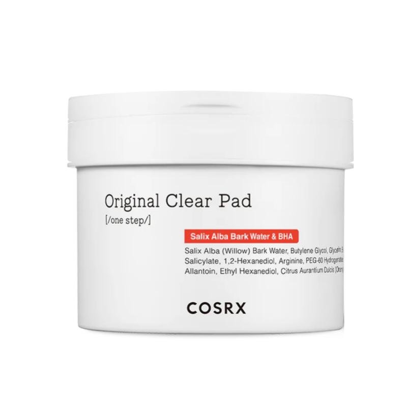 COSRX One Step Original Clear Pad Exfoliating Toner Pads BHA Care 70 Pads 140ml