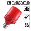 E27 светодиодная лампочка красная фонарь лампа 20w/15w/10w/5w вечеринка энергосберегающая высокая мощность 220v оболочка лампы тип оптовая продажа пластиковая мощность