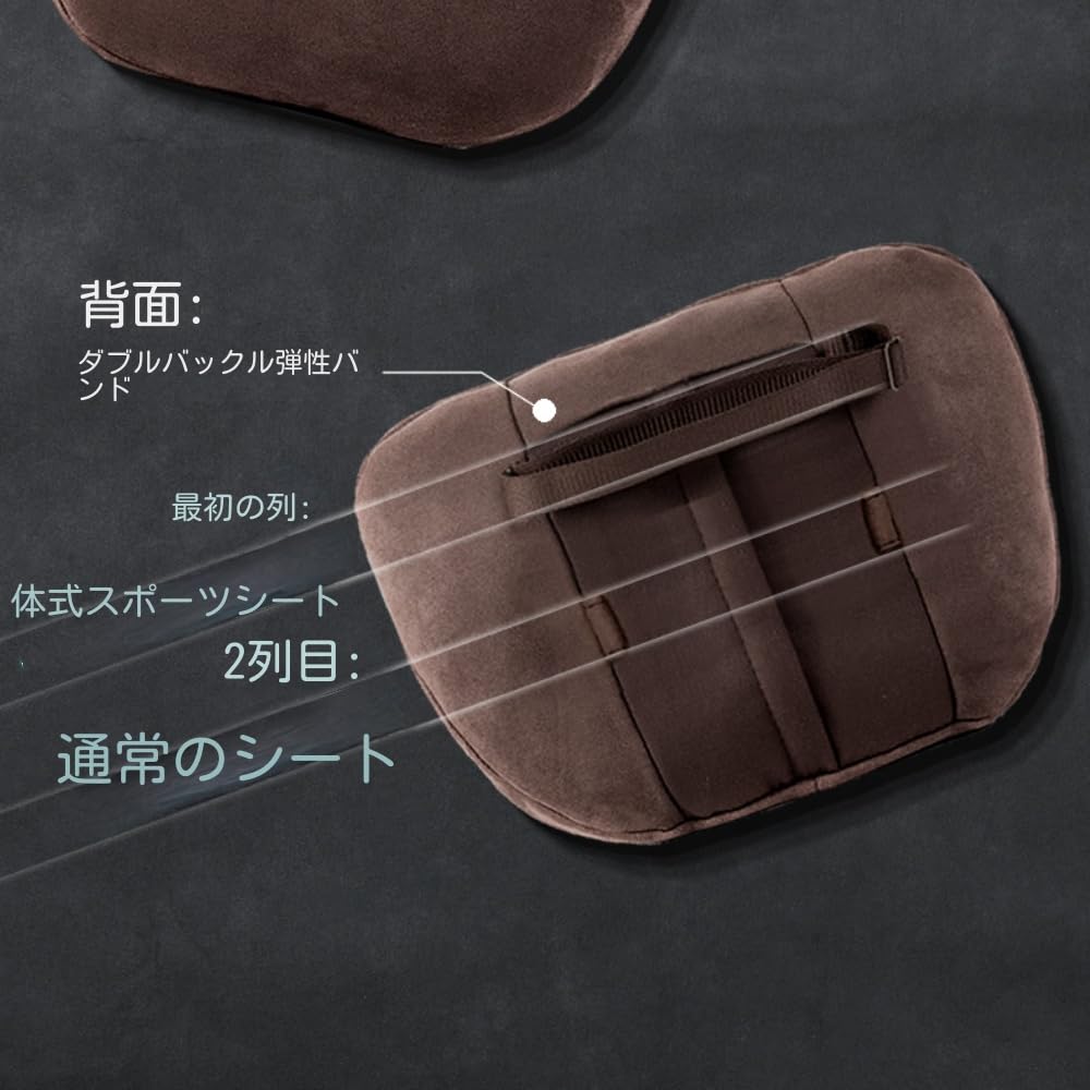 Подголовник автомобиля для Maybach S-Class, автомобильное сиденье для Mercedes-Benz BMW, подголовник, подходящий для всех типов (1 Подголовник, черный)