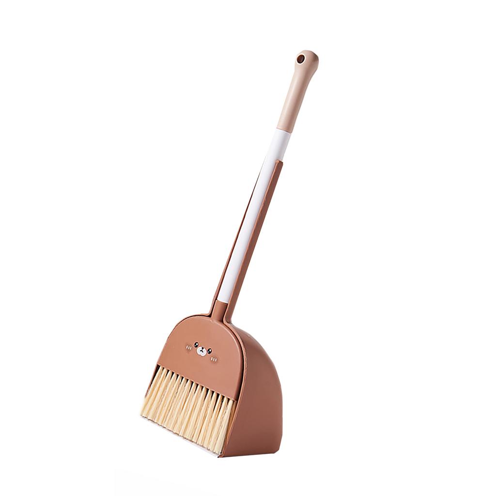 Practical Kids Cleaning Toy Set Small Brooms and Dustpan for Toddlers Ages 3 to 6 Pretend Playing Housekeeping