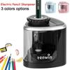 Electric Pencil Sharpener Kids Electric Battery Operated Pencil Sharpener Automated Cordless Sharpener For School Home Office
