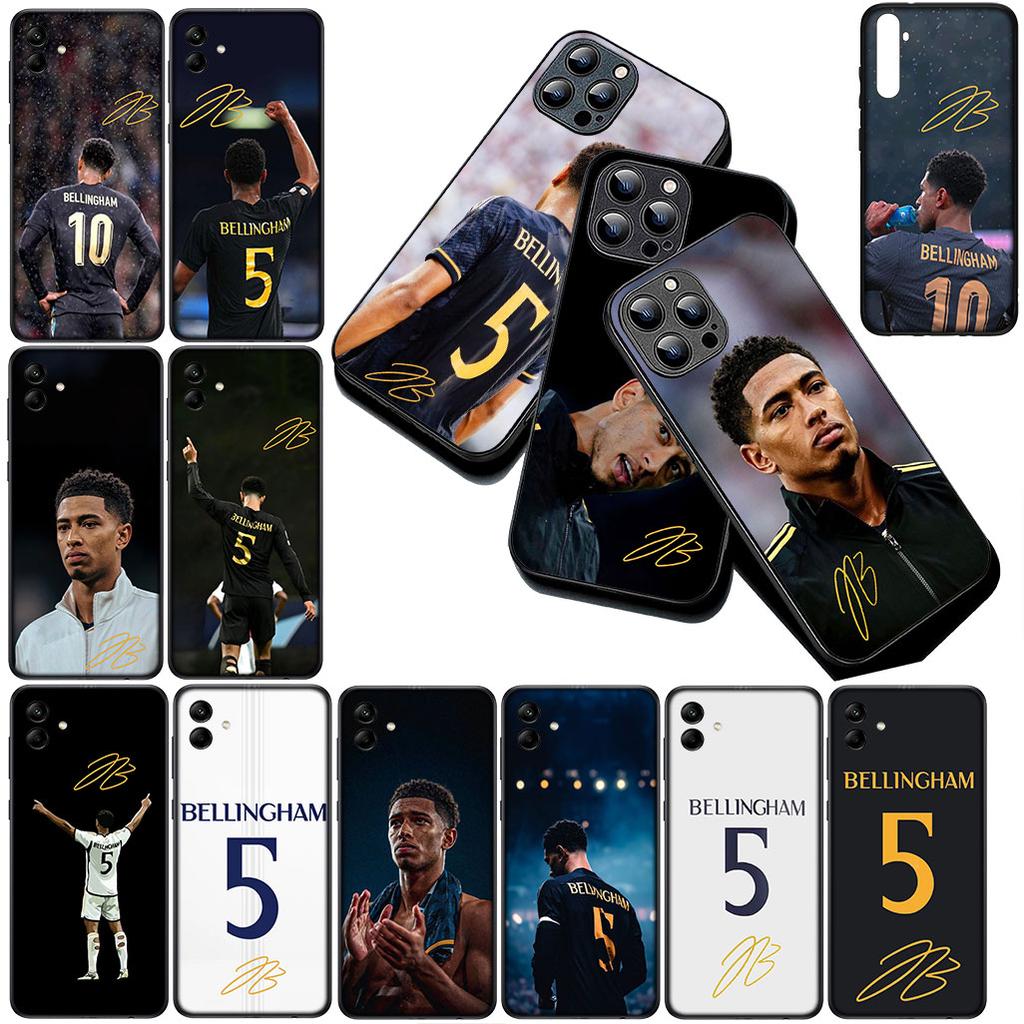 Cover for Motorola Moto Edge 70 60 Fusion NEO Pro G56 G96 G04 G05 20 G Stylus Phone Case Soccer No 5 B-Bellinghams Football No5
