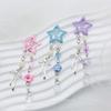 Dopamine Color Star Hair Clip Distinctive Star Hair Clip Charm With Dopamine Colors Perfect For Casual Outings