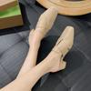 Женские тапочки Весенние и летние сандалии Кожаная сумка на палец Сексуальная высококачественная женская обувь высокого качества De Mujer