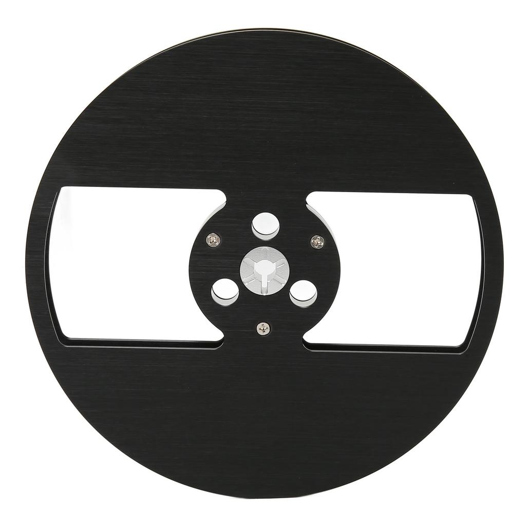 1 4 7 Inch Empty Reel Aluminum Alloy 2 Hole Opening Machine Part Tape Takeup Reel for TEAC