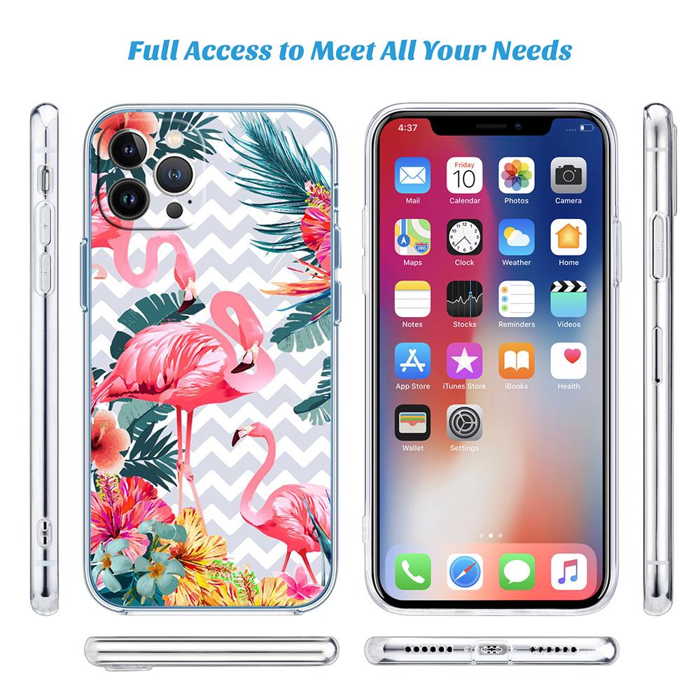 CJ54 Flamingos Pink bird flower Phone Case for Motorola Moto Edge 20 30 40 50 S30 Fusion Ultra Pro Neo Lite + G200 G23