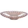 Youde 35cm Crystal Glass Snack & Fruit Serving Plate