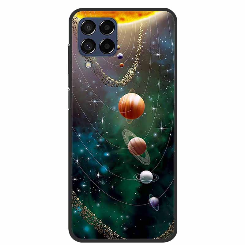 Для Samsung Quantum3 Чехол Цветы ТПУ Мягкий Силикон Задняя Крышка Чехол для Телефона Для Samsung Galaxy Quantum 3 5G Coque SM-M536S Funda