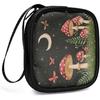Грибы и Луна Чехол для наушников-вкладышей Сумка для хранения Держатель - Чехол для наушников-вкладышей Сумка-чехол для хранения наушников для наушников, Bluetooth