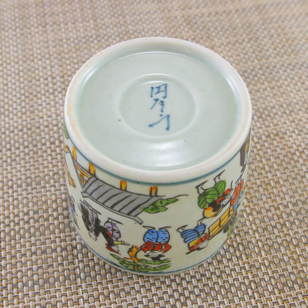 Соба чоко Арита посуда Энзаэмон печь картина свиток соба чоко иностранец чашка Эдо чайная чашка японская посуда керамика Санкай Риши