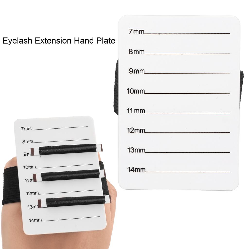 Наращивание ресниц, ручная пластина, держатель накладных ресниц, поддон с регулируемым ремешком на запястье для новичков