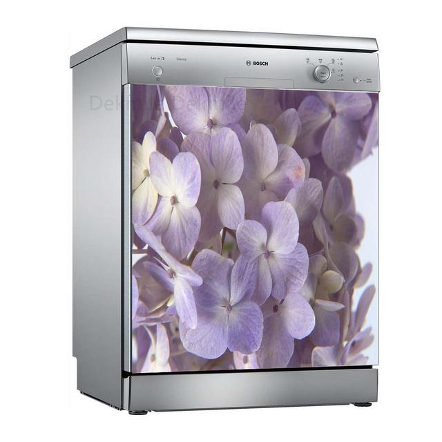 Чаша для мытья цветов, самоклеящиеся наклейки для посудомоечной машины, настенная дверная крышка, кухонные украшения, аксессуары, подарок, целая пленка, наклейка на обои