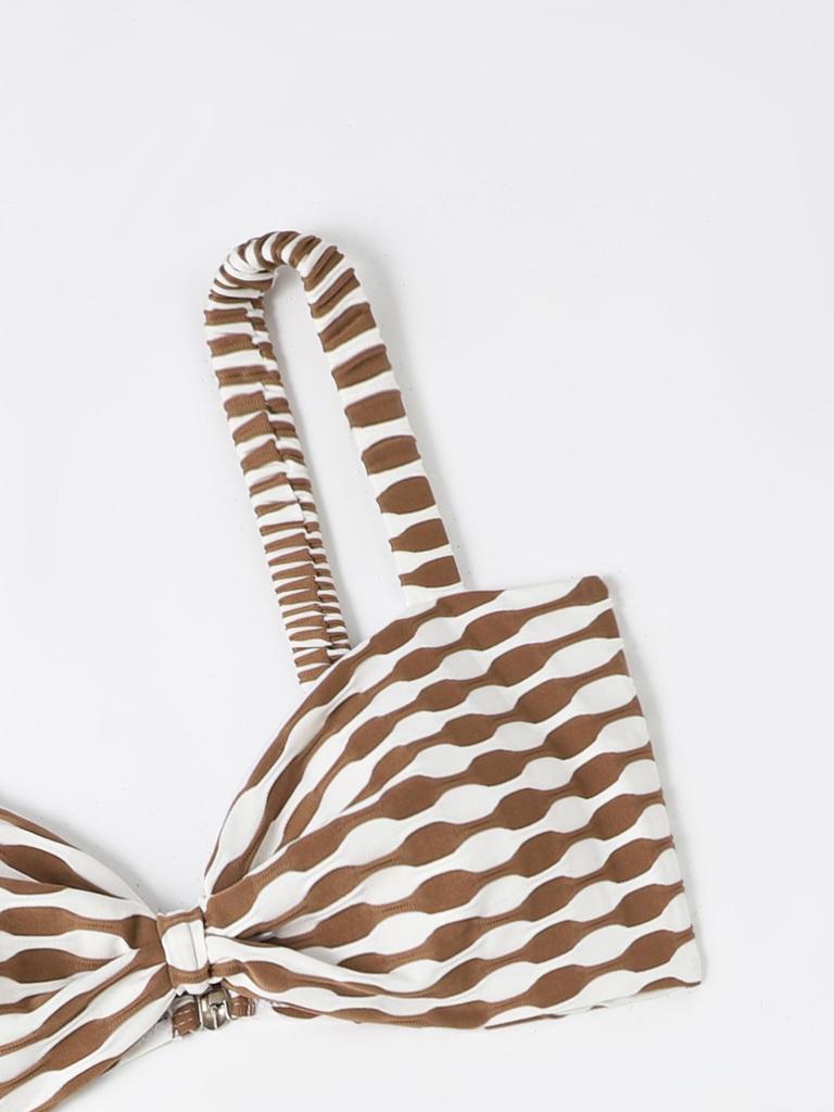 2025 Гусиная лапка Сексуальный женский купальник бикини Раздельный купальник