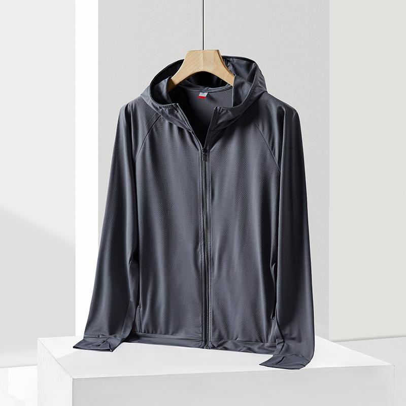 sunscreen clothing men's and women's summer breathable outdoor sunscreen clothing upf10 multi-color optional summer jacket