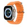 YurKem Ocean Strap For Apple Watch Band 49mm 45mm 44mm 40mm 41mm 42mm 38mm Silicone iWatch Ultra Series 8 7 6 5 4 3 SE