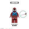 G0126 Peter Parker Shadow Building Blocks Minifigure Toy Superhero GH0199-0206  Educational Gift for Kids