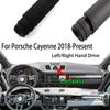 Для Porsche Cayenne 9Y0 2018-2024 Dashmat крышка приборной панели изоляционная панель для солнцезащитного крема Защитная накладка украшения