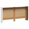 vidaXL Heizkörperabdeckung Weiß 172×19×81,5 cm MDF