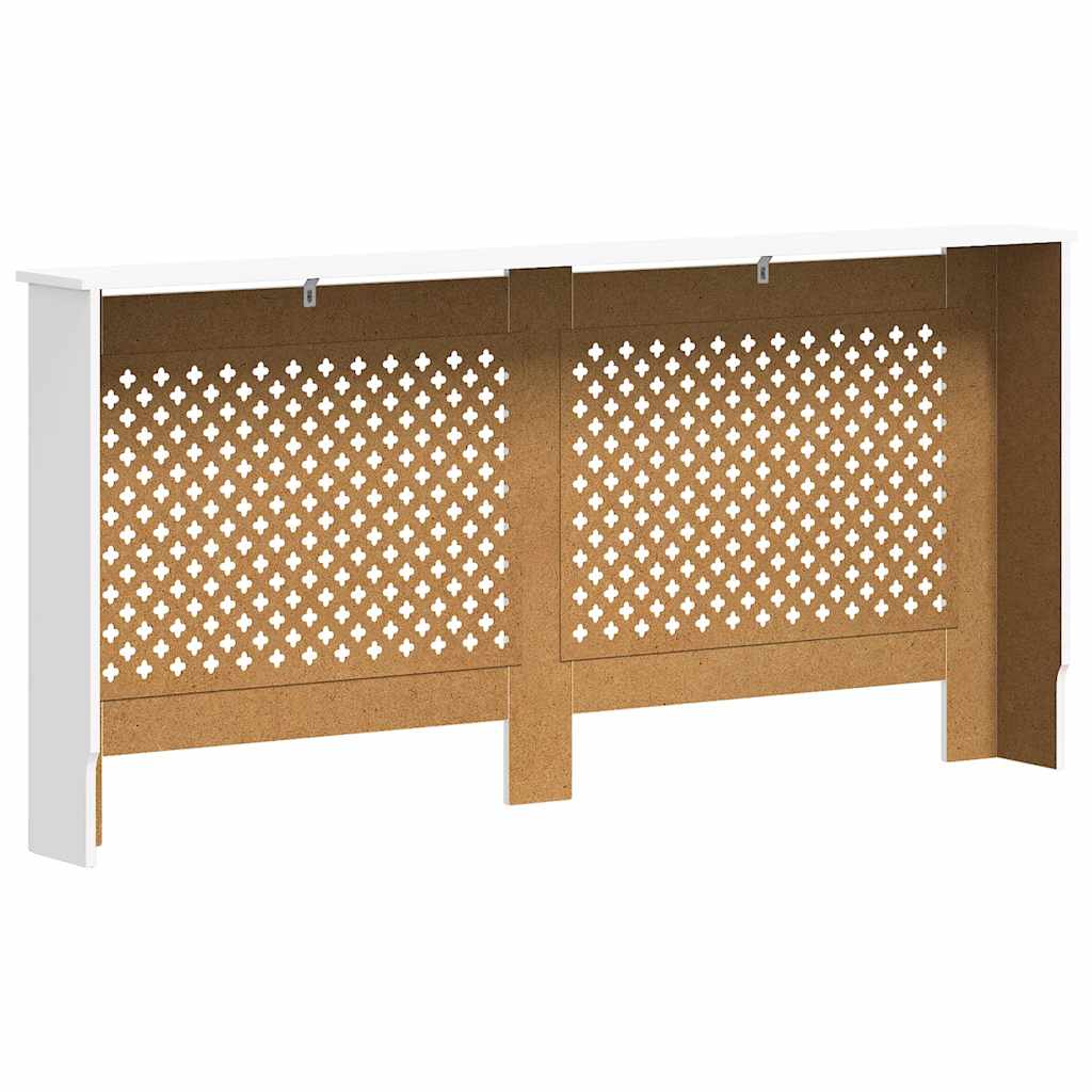 vidaXL Heizkörperabdeckung Weiß 172×19×81,5 cm MDF