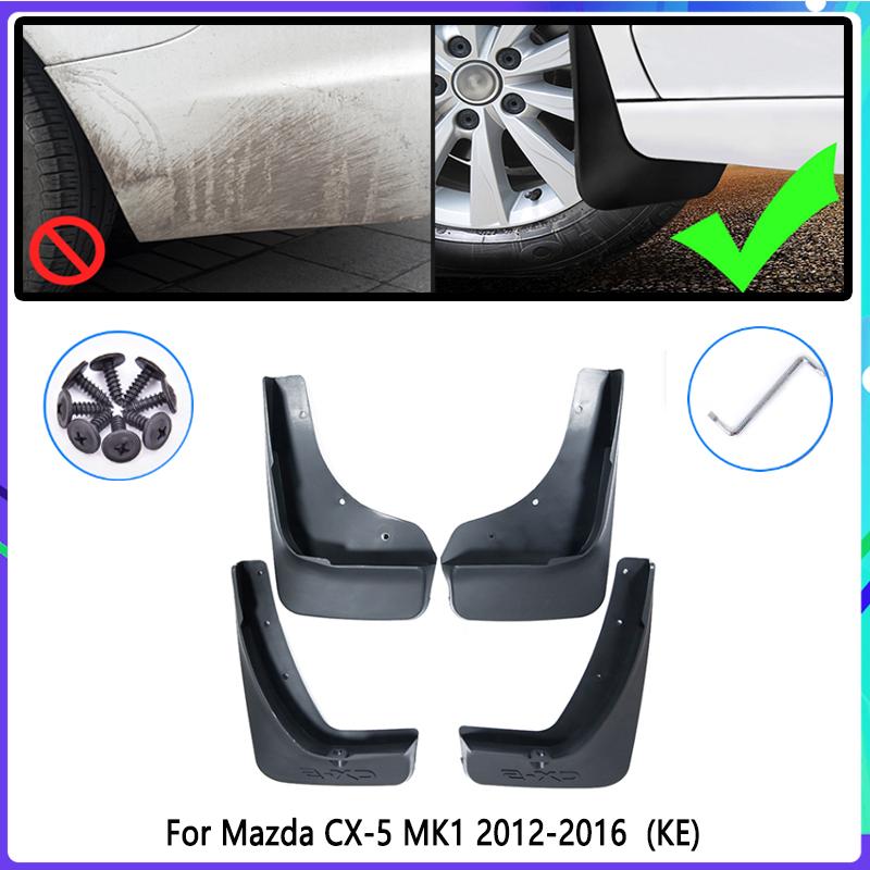 Car Mud Flaps for Mazda CX-5 2012~2016 MK1 KE CX5 CX 5 2013 2014 2015 Mudguard Splash Guards Fender Mudflaps Auto