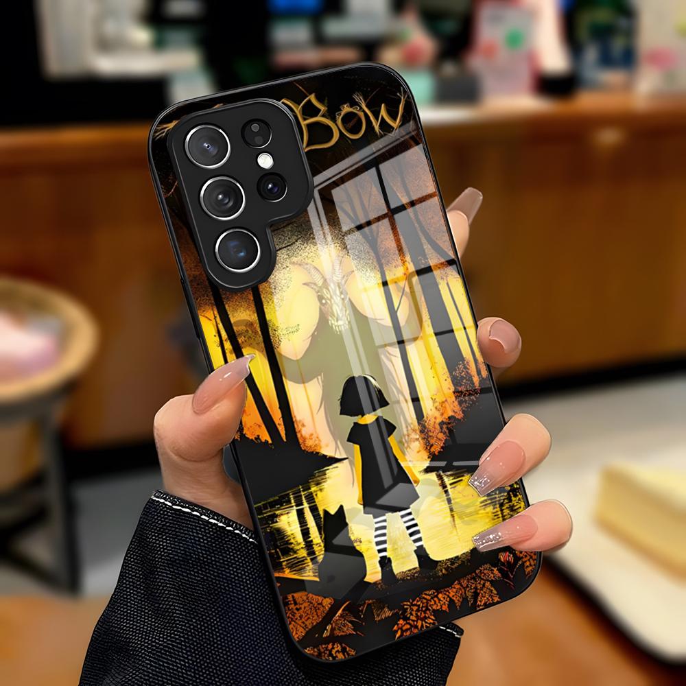 Чехол для телефона Fran-Bow Game для Samsung A25 A13 A33 5G A54 A36 A35 A56 A52 A14 Ударопрочная стеклянная крышка