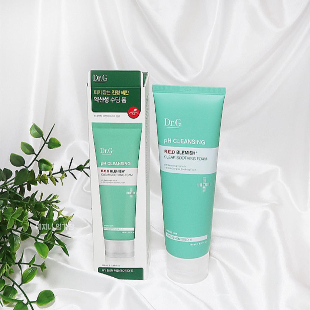 DR.G RED BLEMISH ПРОЗРАЧНАЯ УСПОКАИВАЮЩАЯ ПЕНКА 150мл