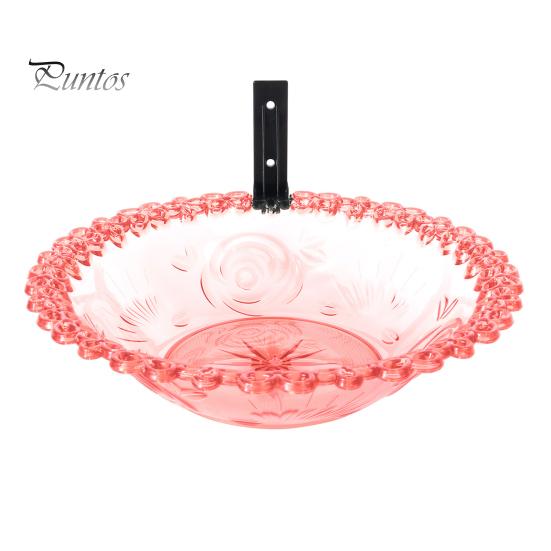 Кормушка для птиц на открытом воздухе. Прочная конструкция. Легко чистить. Простая установка. Съемная чаша для купания колибри.