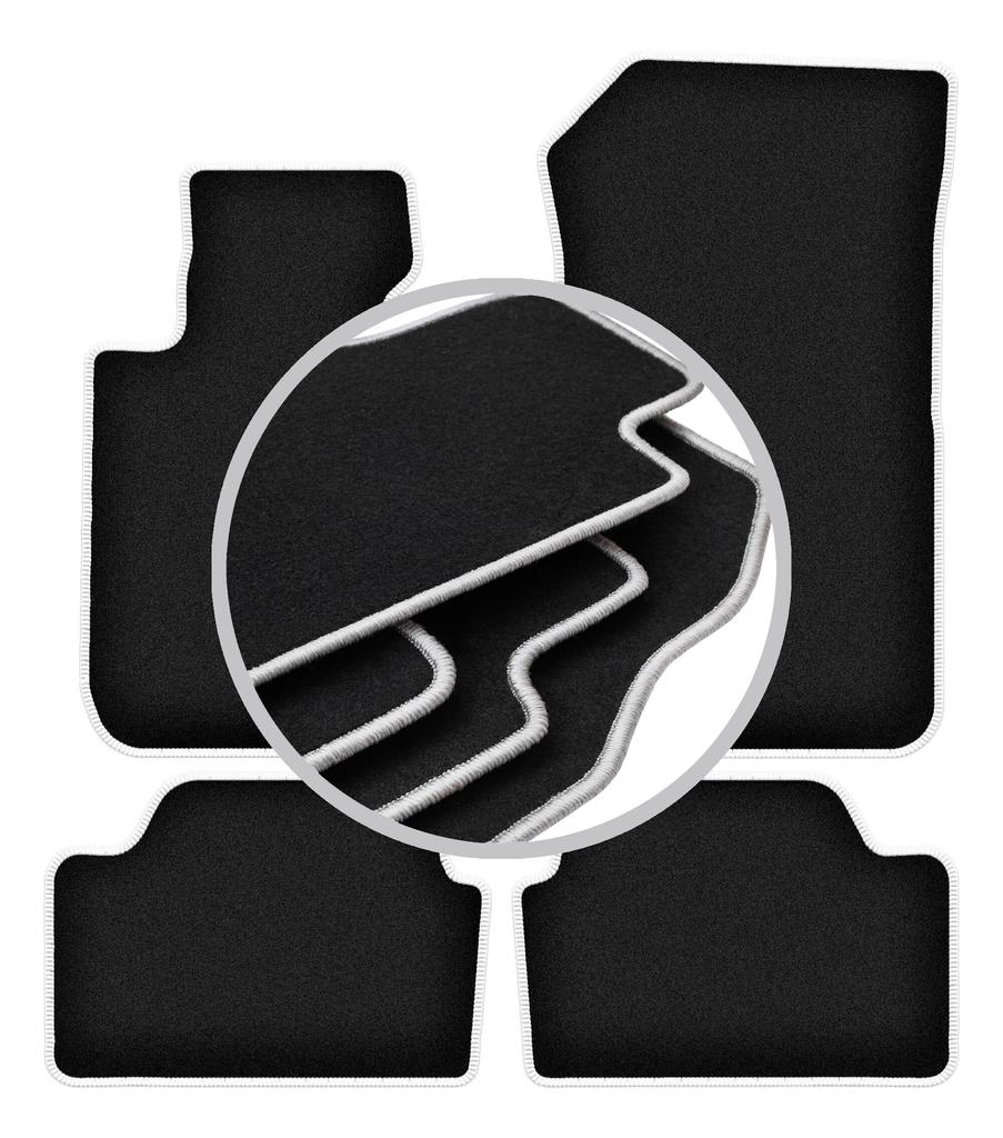 CARLUX-SILVER car mats for: BMW 1 F21 hatchback (2011-2019)