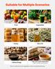 Hydraulic Fruit Wine Press, 7.93Gal/30L, Stainless Steel Heavy Duty Manual Juice Maker, Cider Apple Grape Vegetable Crusher, Cheese/Tincture/Herbal