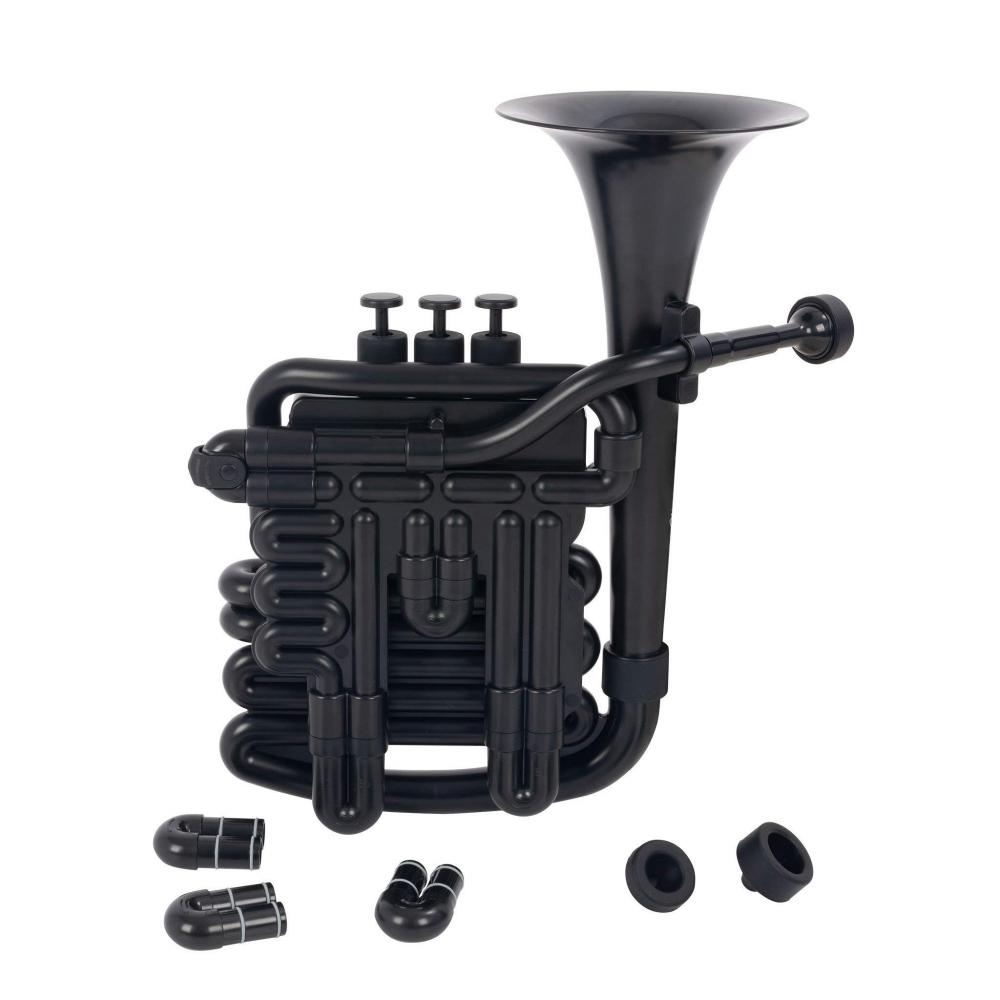 Пластиковый духовой инструмент NUVO BbC тональность jHorn BlackBlack N610JHBBK [с эксклюзивным полужестким футляром]