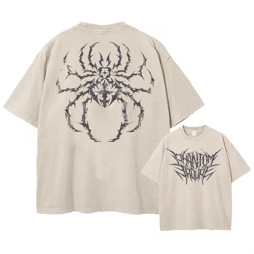 Аниме Hunter X Hunter Футболки с варкой Мужские Футболка с винтажной варкой Харадзюку Оверсайз Хлопковая футболка Хлопок Мода Уличная одежда Топ