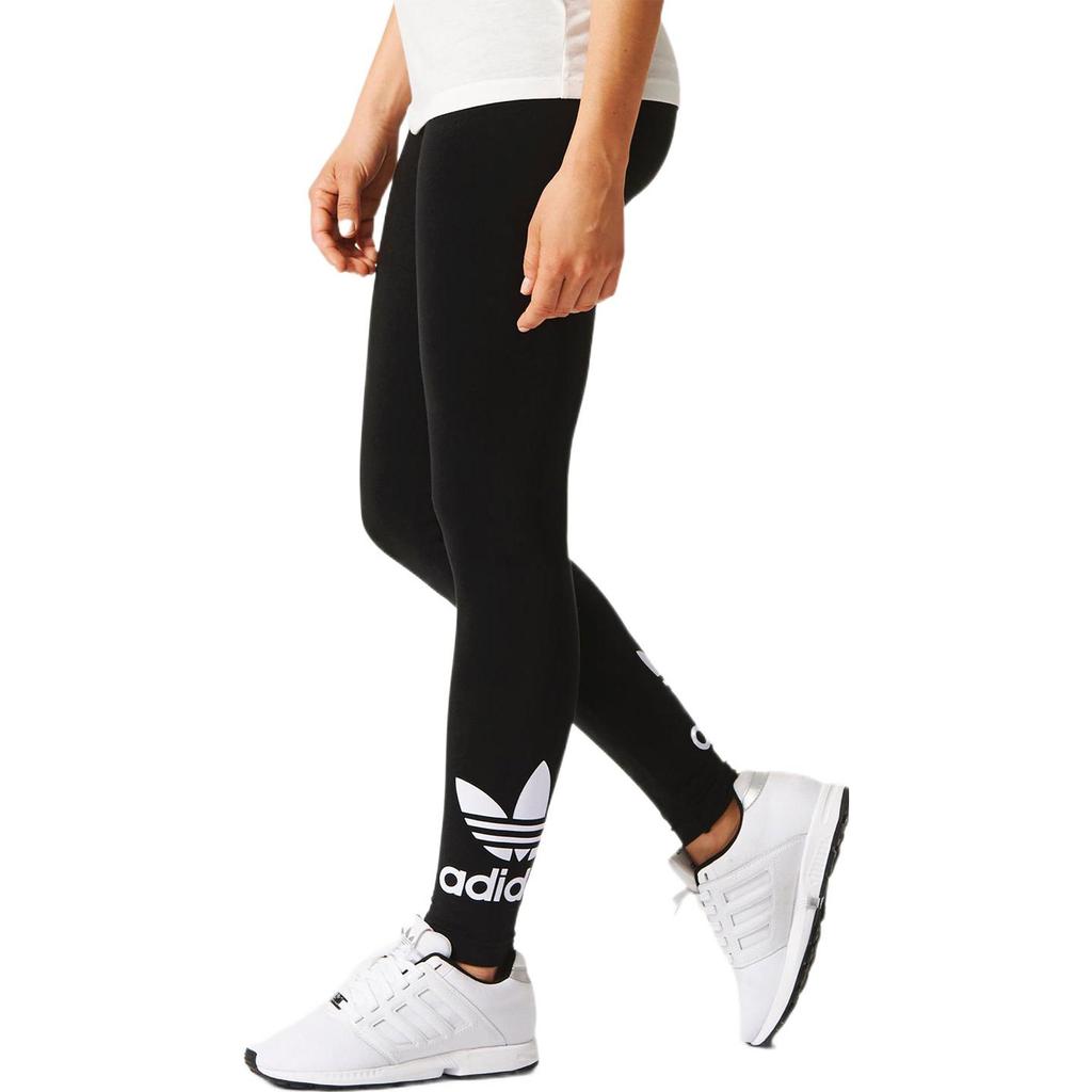 adidas Оригинальные спортивные штаны женские черные средние AJ8153