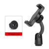 360° Rotating Phone Clip with Adjustable Angle, 1/4" to 3/8" Screw for Tripod, Ideal for Live Streaming