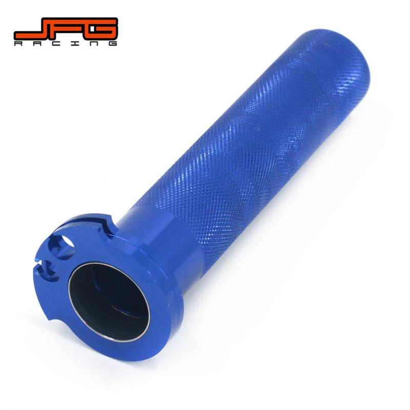 Motorcycle CNC Aluminum Twister Throttle Tube For YAMAHA YZ250F YZ400F YZ450F YZF450 WR250F WR400F WR450F SEROW225 SER0W 250 JFG