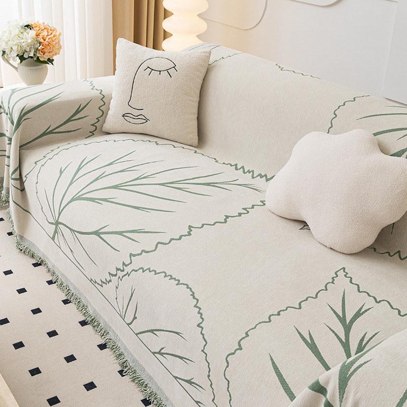 Modern Chenille Zebra Pattern Sofa Towel Furniture Cover 4 Seater Sofa Throw Blanket Couch Armchair Slipcover All-season