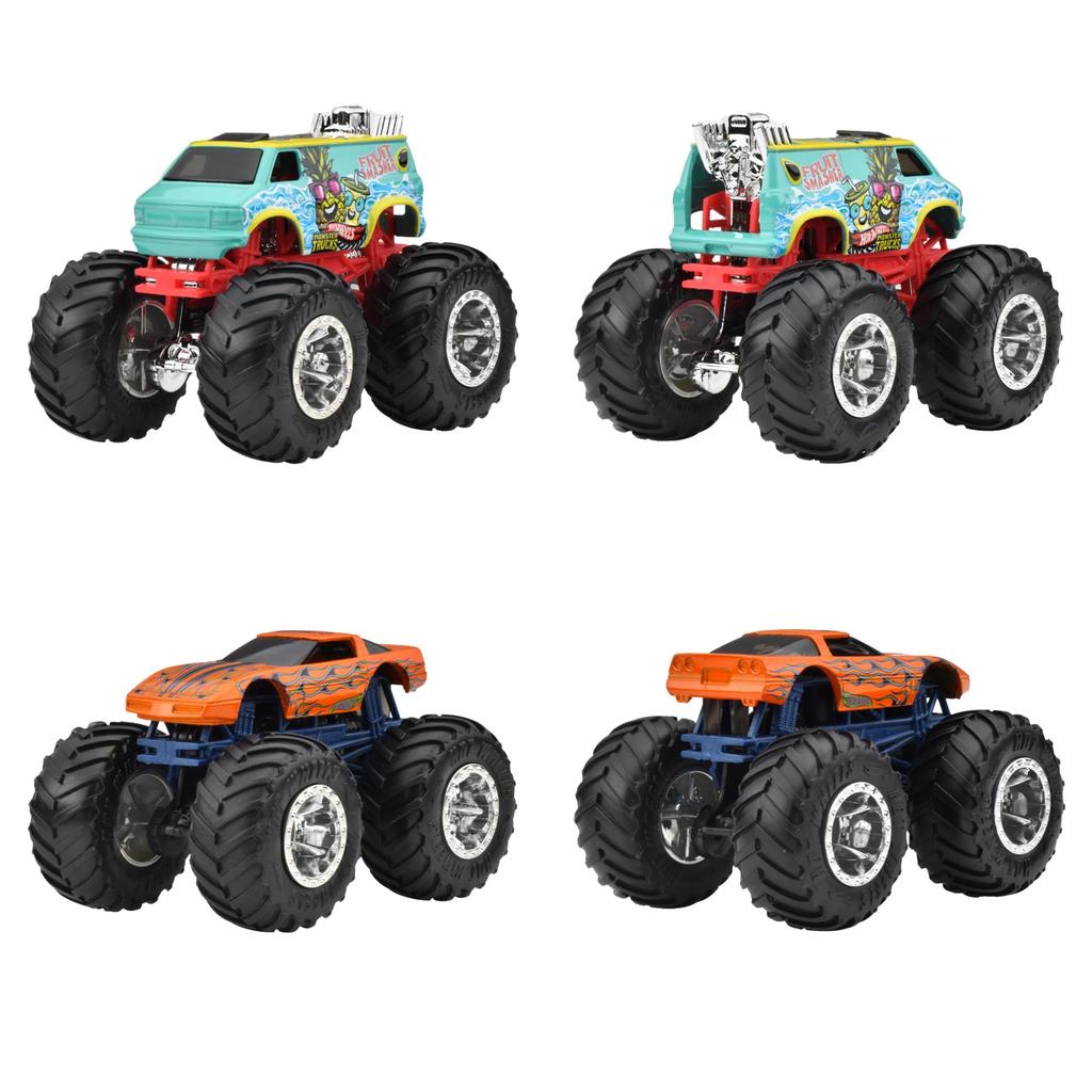 Hot Wheels Монстр Трак Ассорти Мини Транспорт Возраст 164 Игрушки, Машинки, Коробка на 8 машинок, 3+, Многоцелевой, 983F-FYJ44