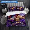 Halloween witches 3pcs K-pop music group Bedding set,Ideal for Bedroom, Dormitory,Including Duvet Cover And 2pcs Pillowcases,Fan gifts