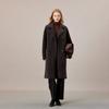 [Retro High Grade Woolen Coat] Women's 25 Year Winter Season Atmosphere Commuting Texture Warm Silhouette Coat