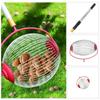 Nut Gatherer Fruit Collector Garden Rolling Nut Harvester Fruit Picker Head Metal Fruit Picking Tool Telescoping Pole