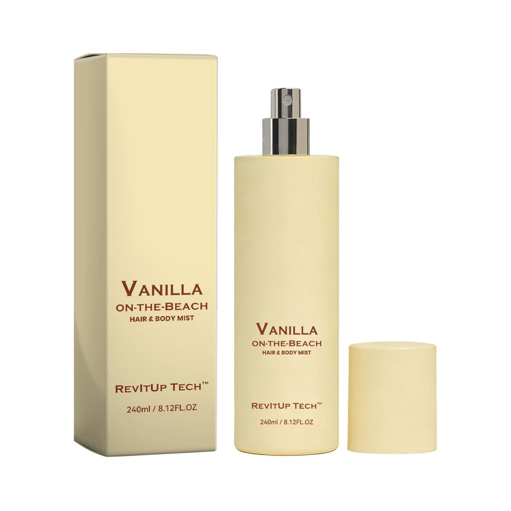 Vanilla beach fragrance spray natural fresh elegant daily romantic portable fragrance mist