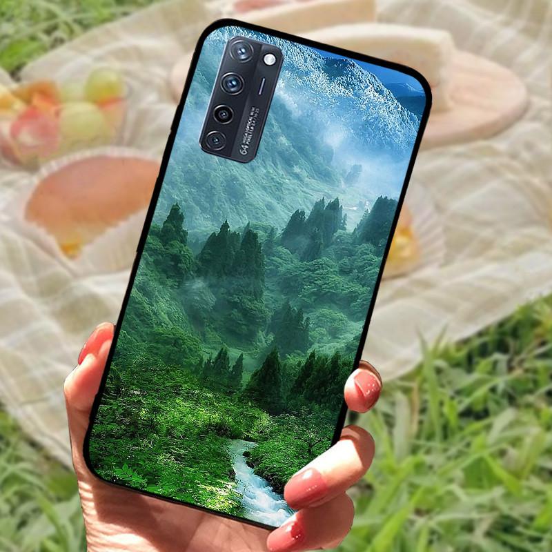 Для ZTE Axon 20 5G Чехол-бампер Силиконовый Мягкий Мраморный Черный Funda Coque для ZTE A20 5G A2121 4G Axon 20 Extreme Защитный
