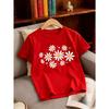European sizes Daisy Minimalist Style Popular Quirky Round Neck Design Girls' Round Neck T-Shirt with Creative Print