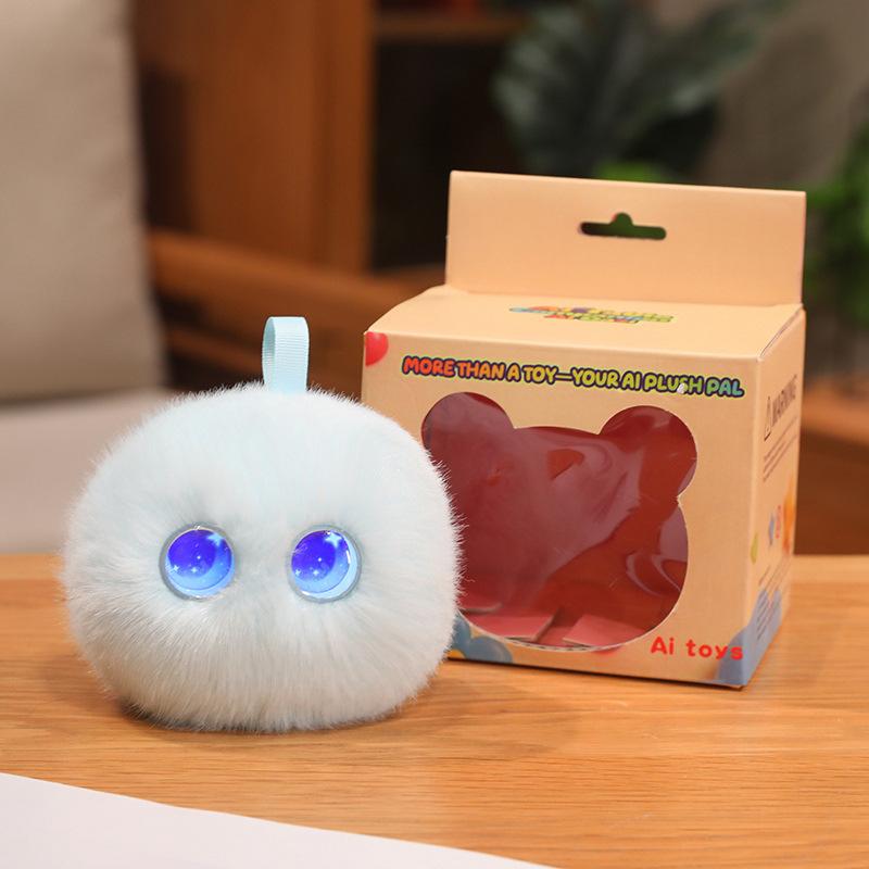 AI Desktop Companion Plush Toy, Smart Talking Buddy, Voice Early Learning Pendant, Artificial Intelligence Interactive Pet, Educational Gift