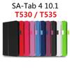 Kickstand  for Samsung Galaxy Tab 4 10.1 2014 T530 T535 T533 Case Magnetic Smart Flip Stand PU For Samsung TAB A2 T583 Cover